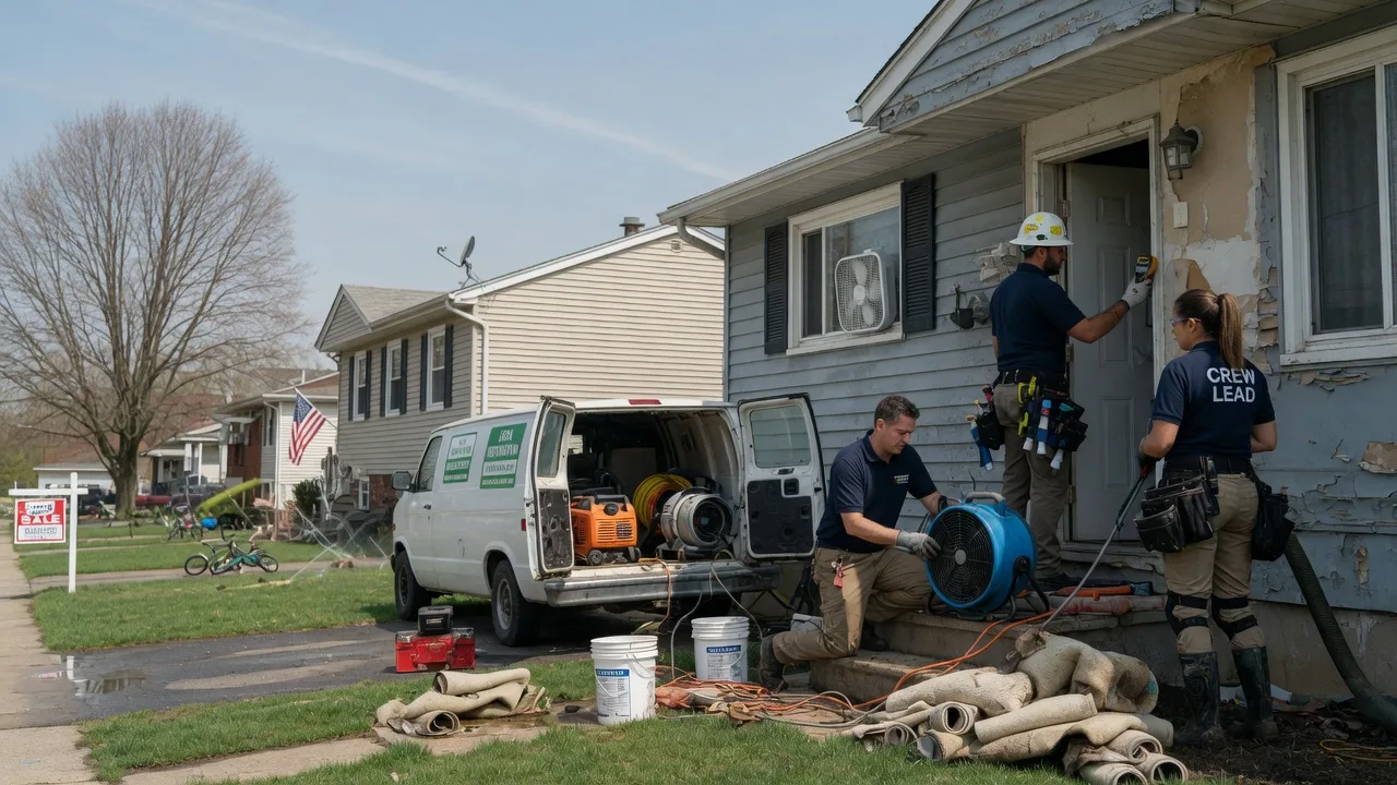 Flood Cleanup in Pleasant Mount, PA near me